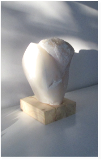 Objekt Nr. 20 b Alabasterskulptur