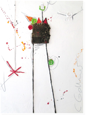 Nr.23  Mischtechnik auf Leinwand 30x40cm